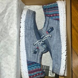 Size 11 Wally Funk - Tribe Hey dudes never worn.